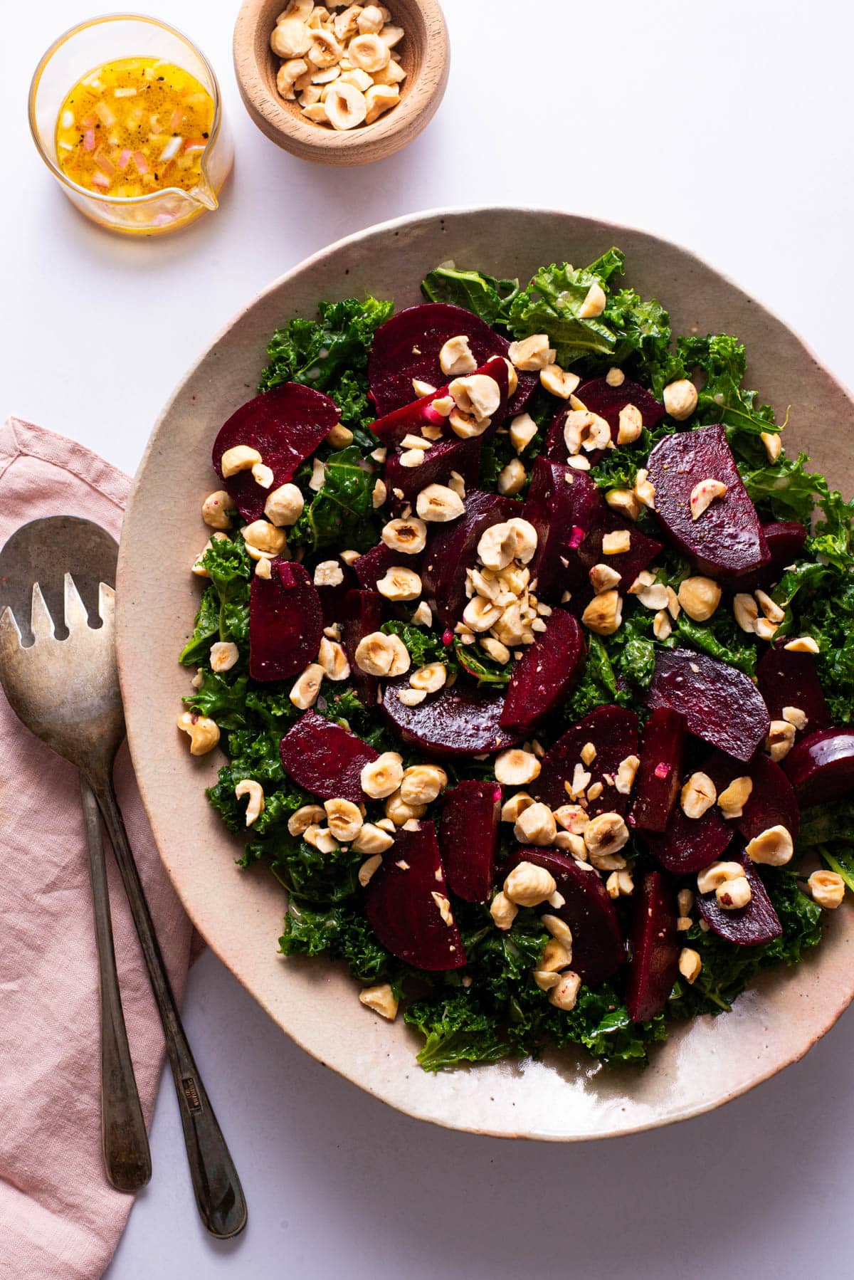 Kale Beet Salad With Hazelnuts The New Baguette