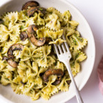 Mushroom and Pesto Pasta | The New Baguette