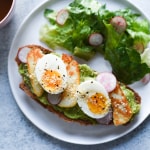 The Ultimate Avocado Tartine with Halloumi Cheese & 6-Minute Eggs | The New Baguette