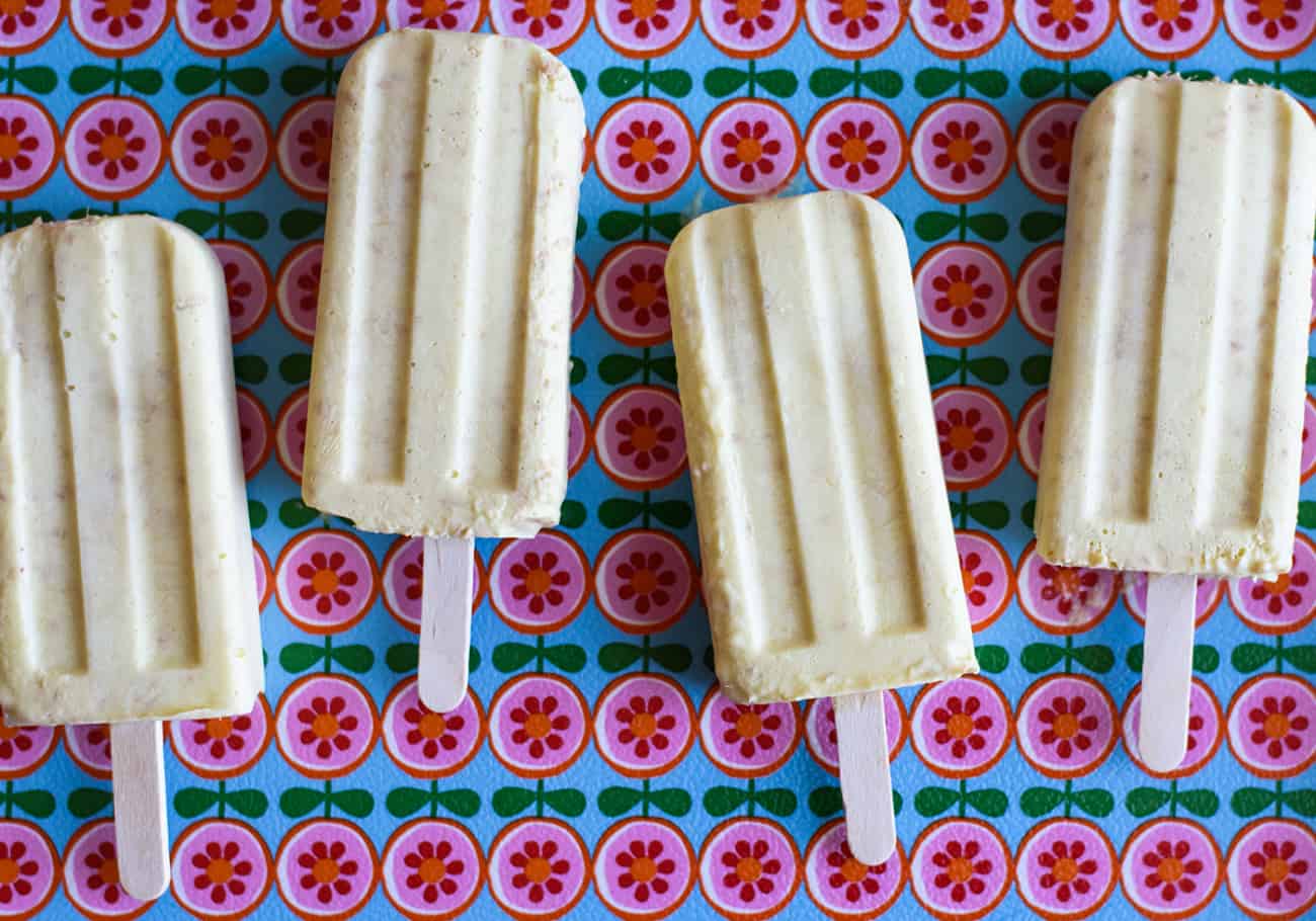 Mango Popsicles with Toasted Coconut | The New Baguette