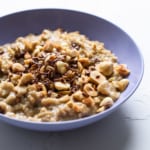 Coffee Oatmeal with Chocolate and Hazelnuts | The New Baguette
