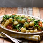 How to Cook Store-bought Gnocchi | Gnocchi with Mushrooms, Cherry Tomatoes and Baby Kale