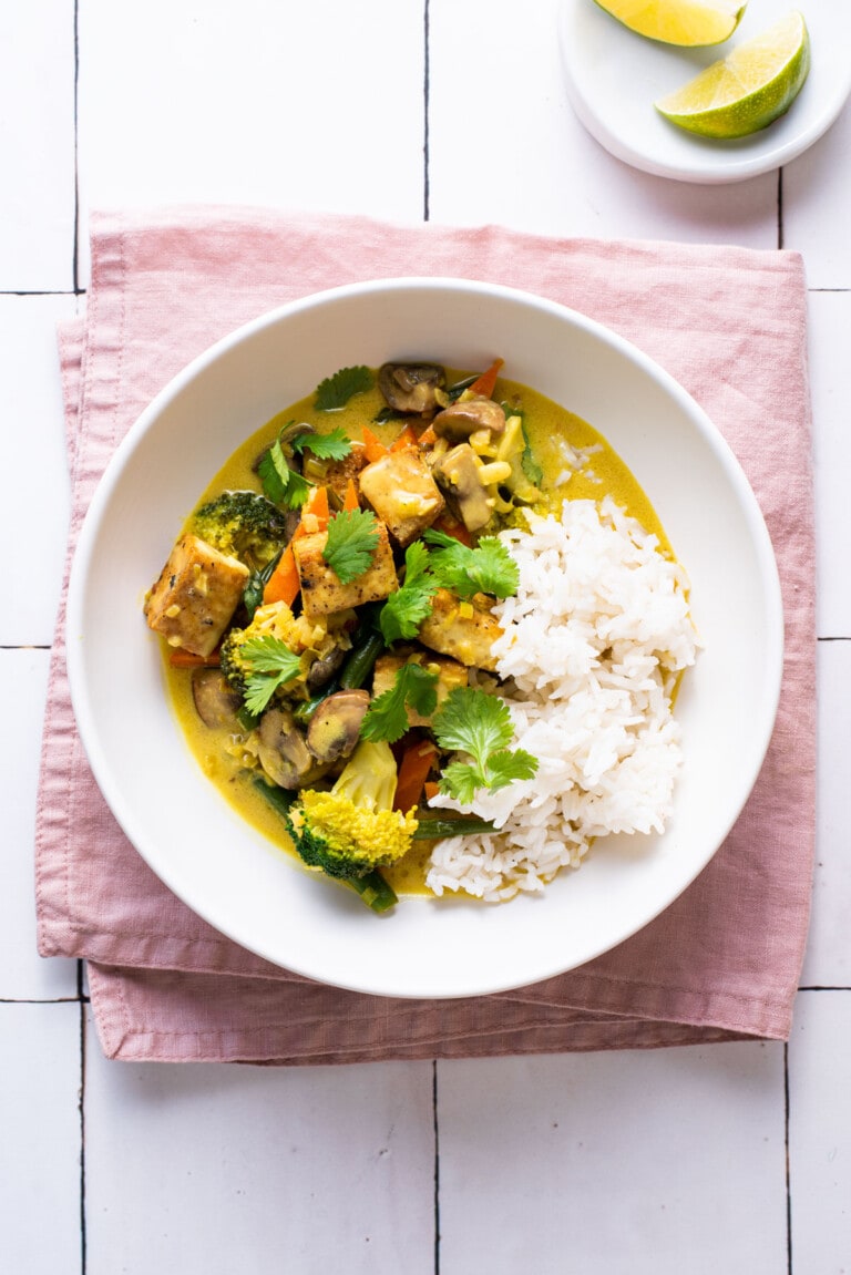 Lemongrass Curry with Vegetables and Tofu - The New Baguette