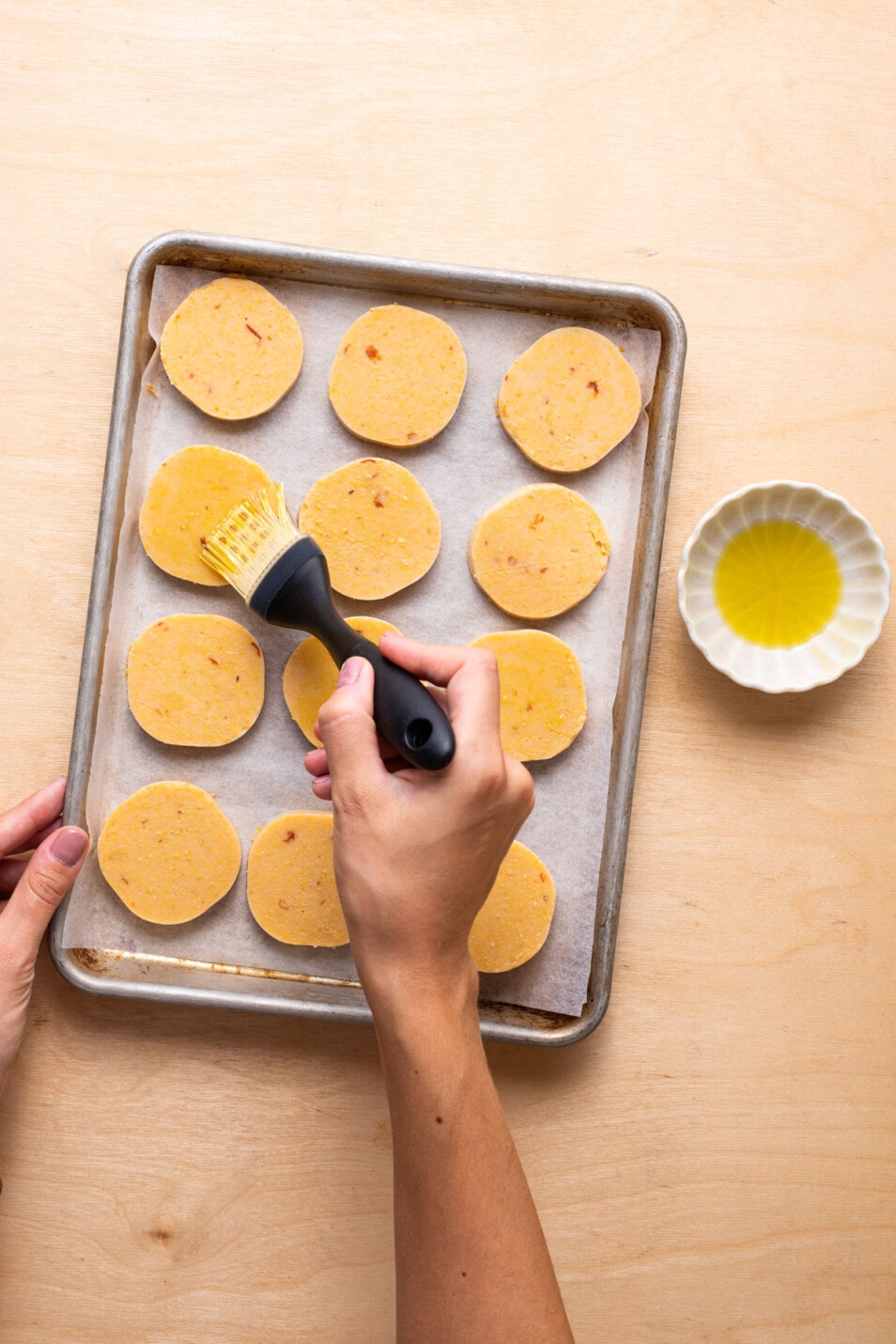 Baked Polenta Cakes with Mushrooms (Tube Polenta Recipe)