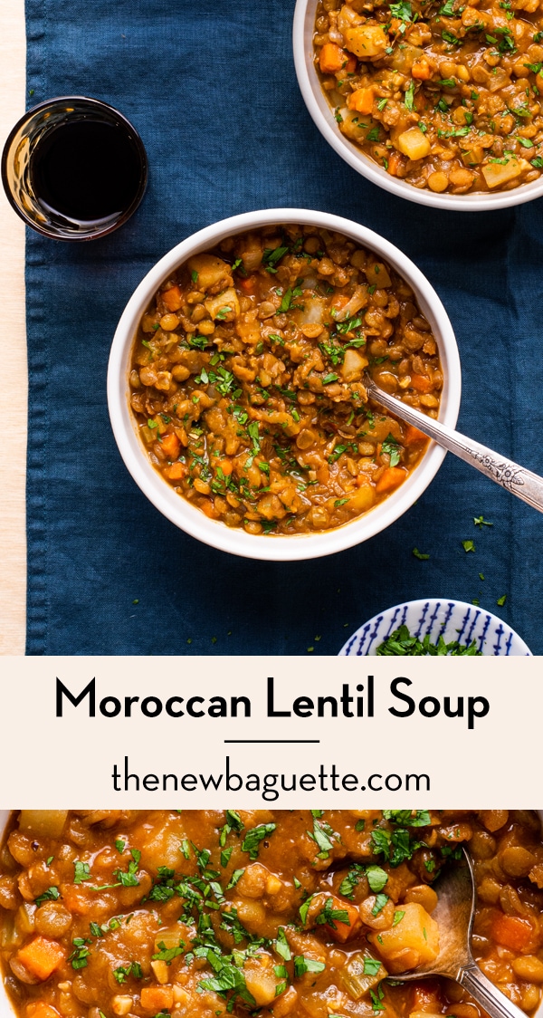 Moroccan Green Lentil Soup Recipe Inspired By Pret A Manger   Moroccan Lentil Soup Pin 