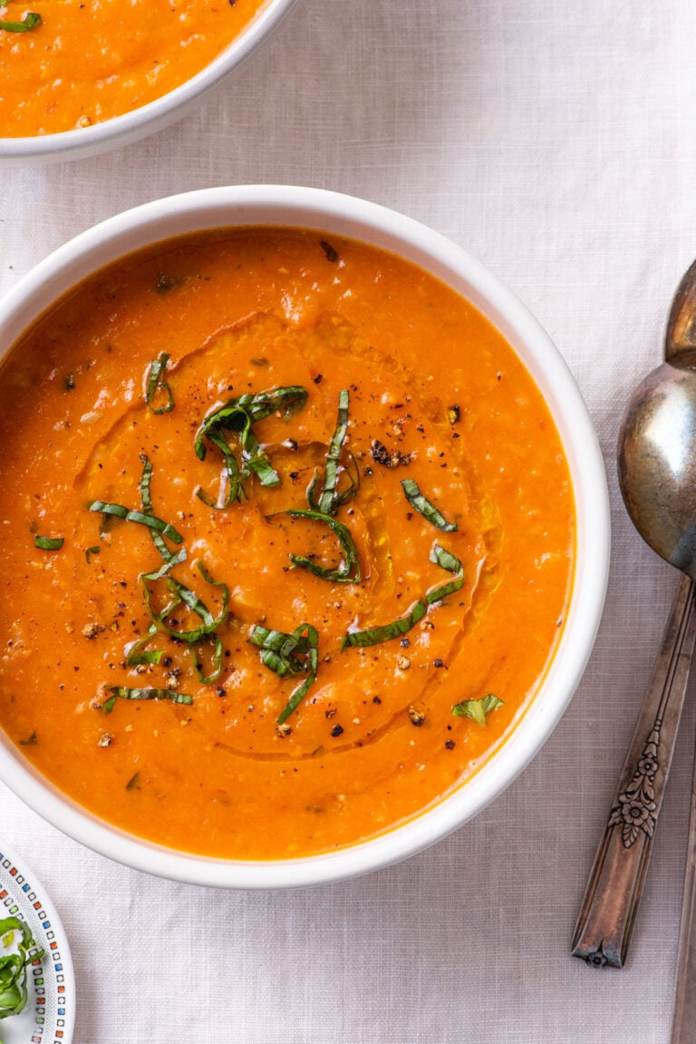 Coconut Milk Tomato Soup with Rice - The New Baguette